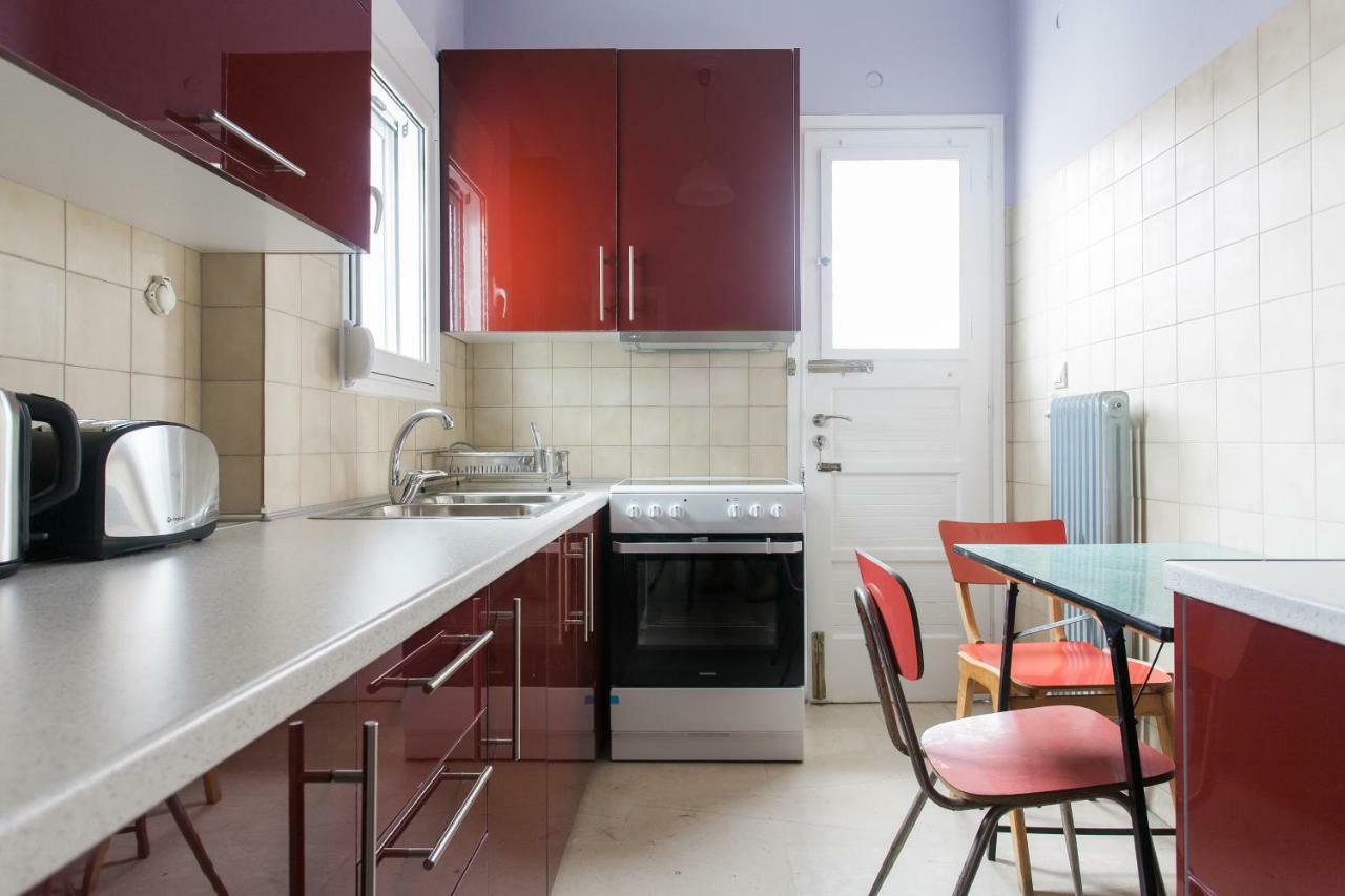 Top-floor Vintage style apartment Athene Buitenkant foto