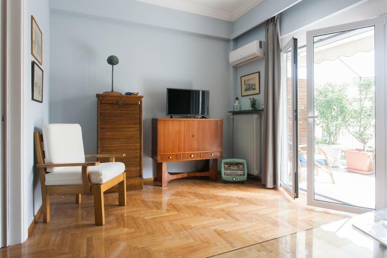 Top-floor Vintage style apartment Athene Buitenkant foto