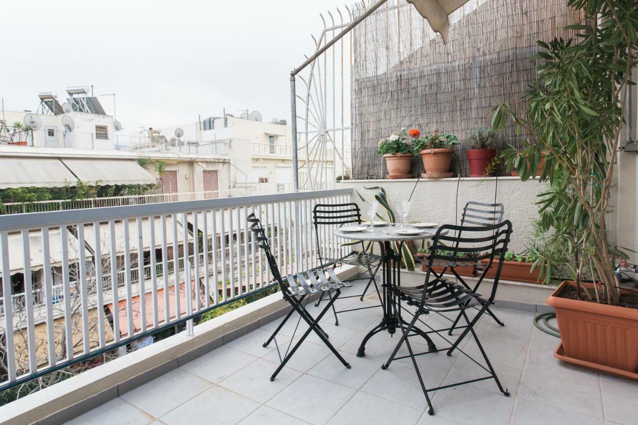 Top-floor Vintage style apartment Athene Buitenkant foto